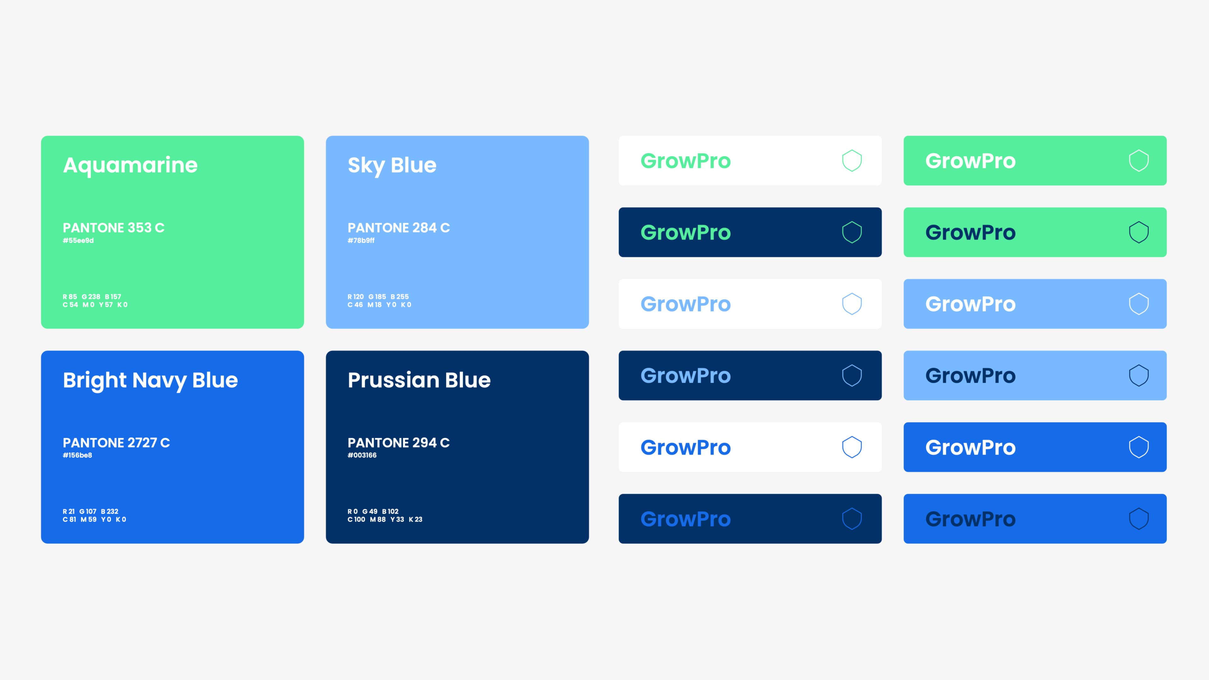 Primary brand colors