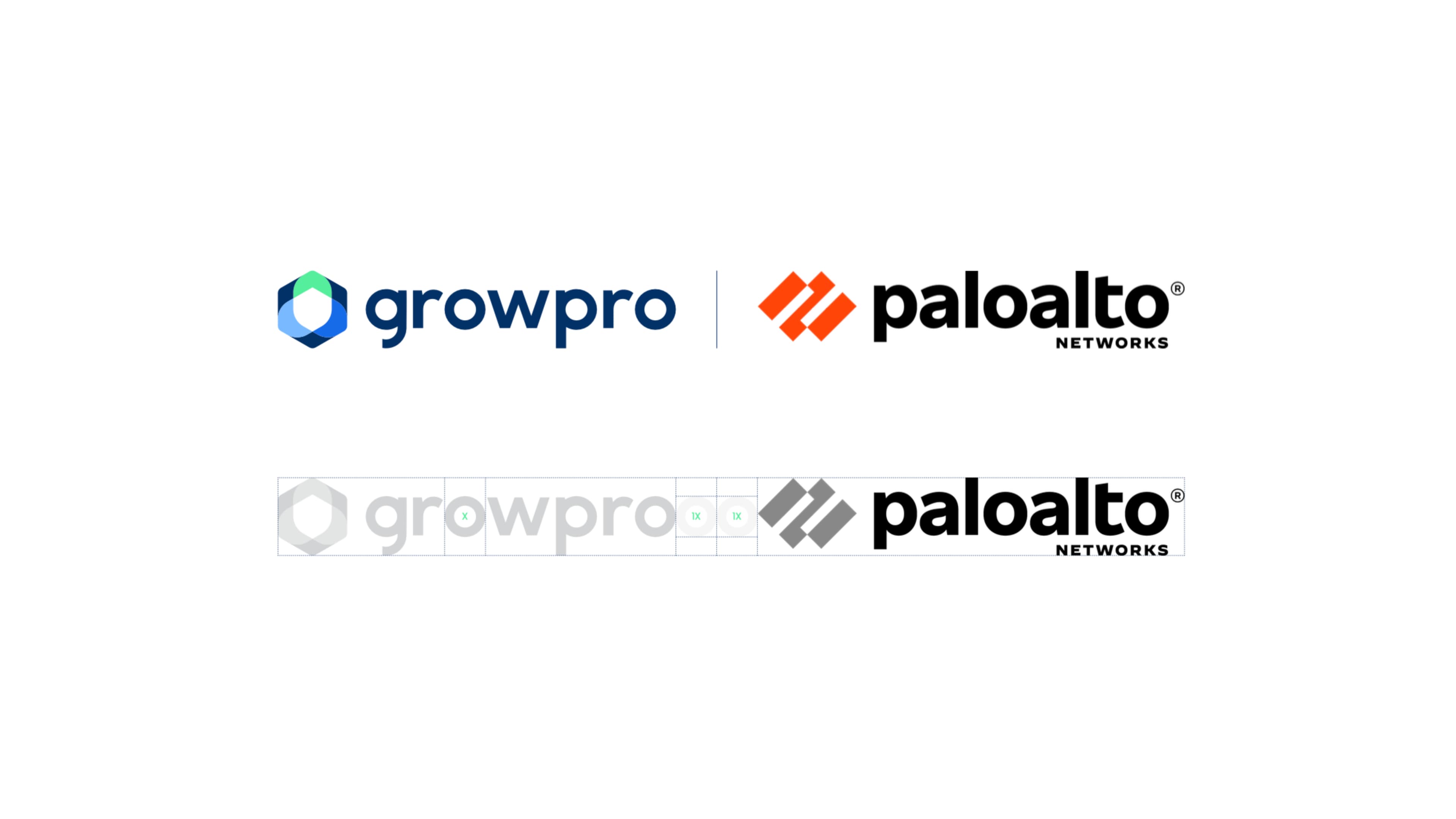 Logo lockup example