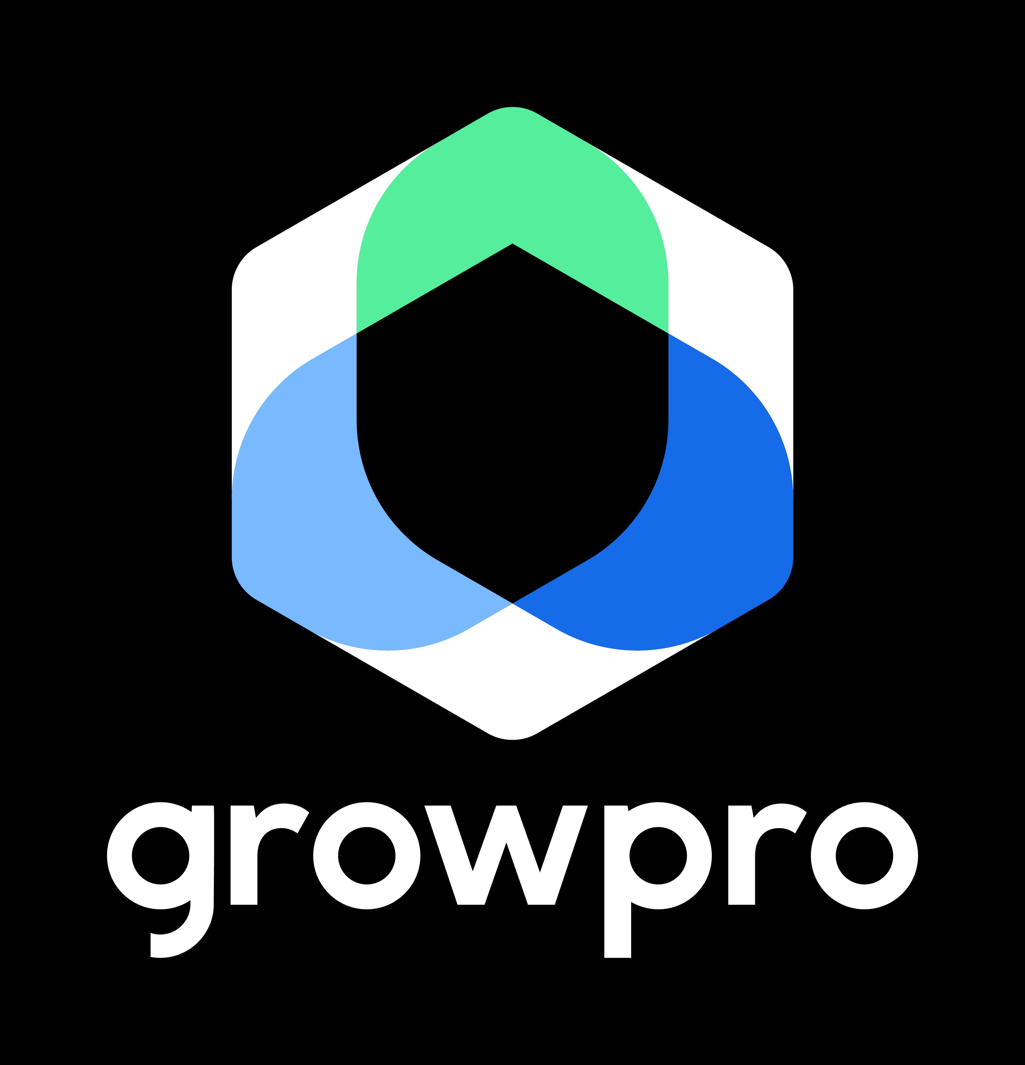 growpro logo inverted